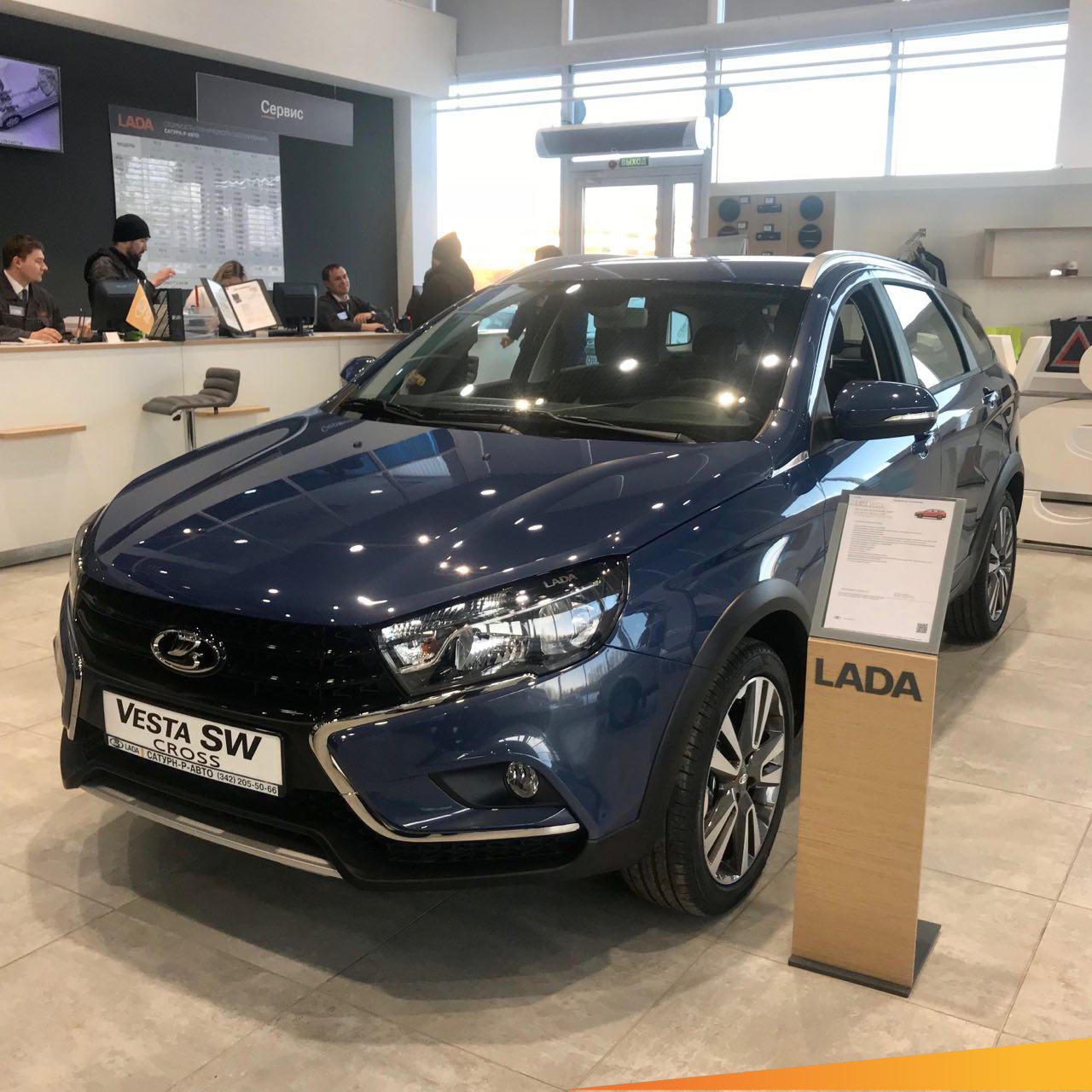 LADA vesta SW Cross за 4000 руб/мес