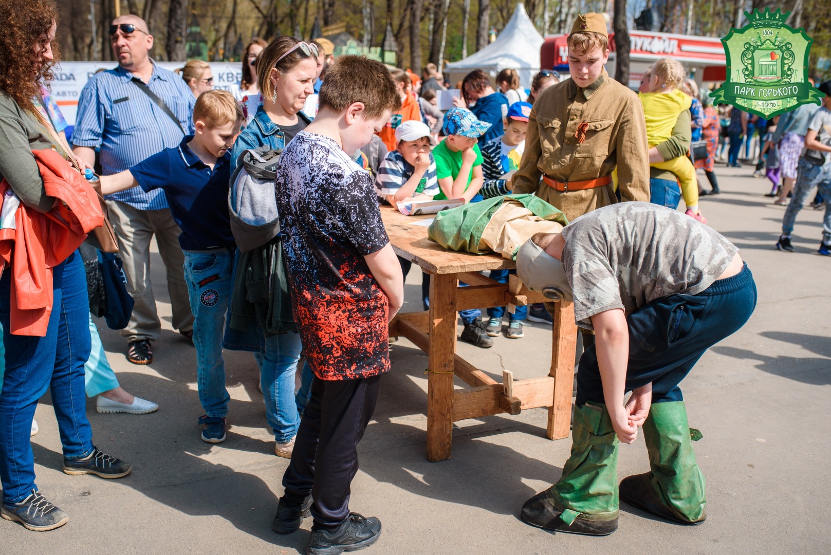 День победы с LADA в городском парке им. Горького