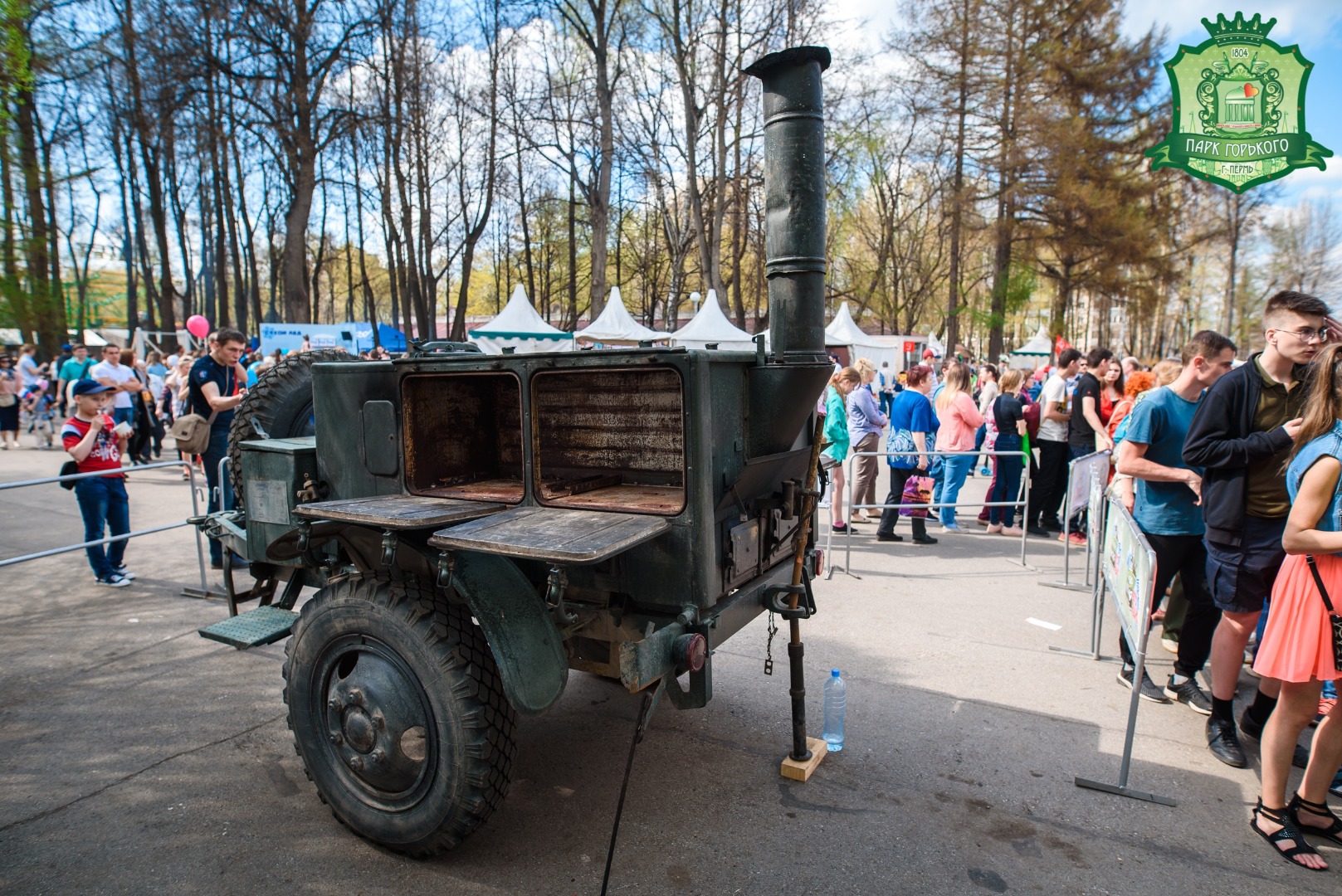 День победы с LADA в городском парке им. Горького