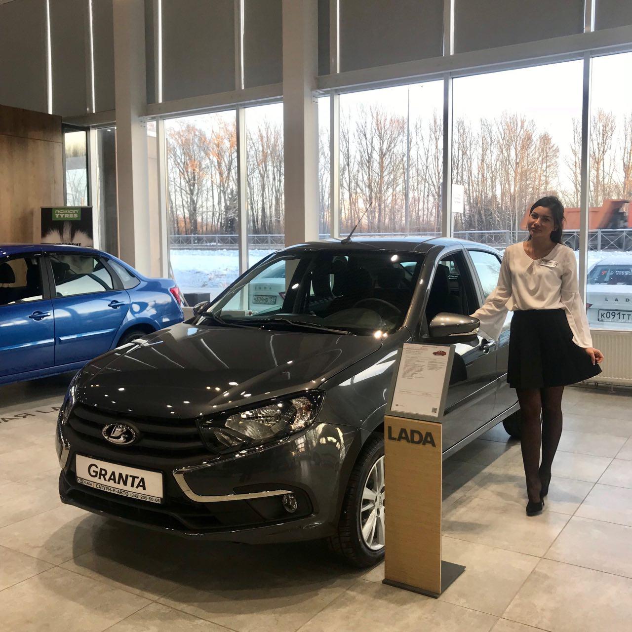 LADA Granta за 75 руб в день в САТУРН-Р-АВТО